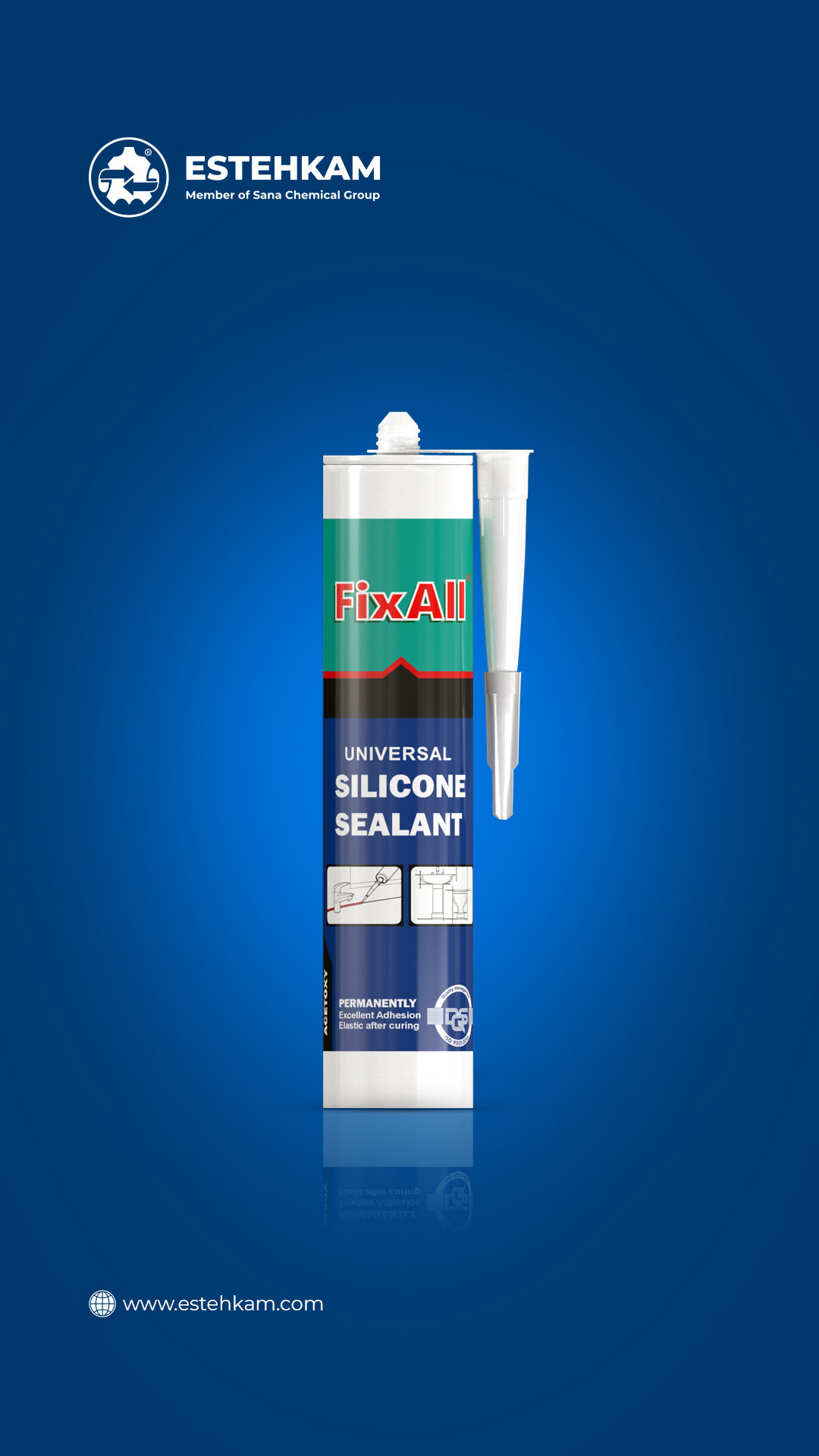 چسب سیلیکون فیکس آل